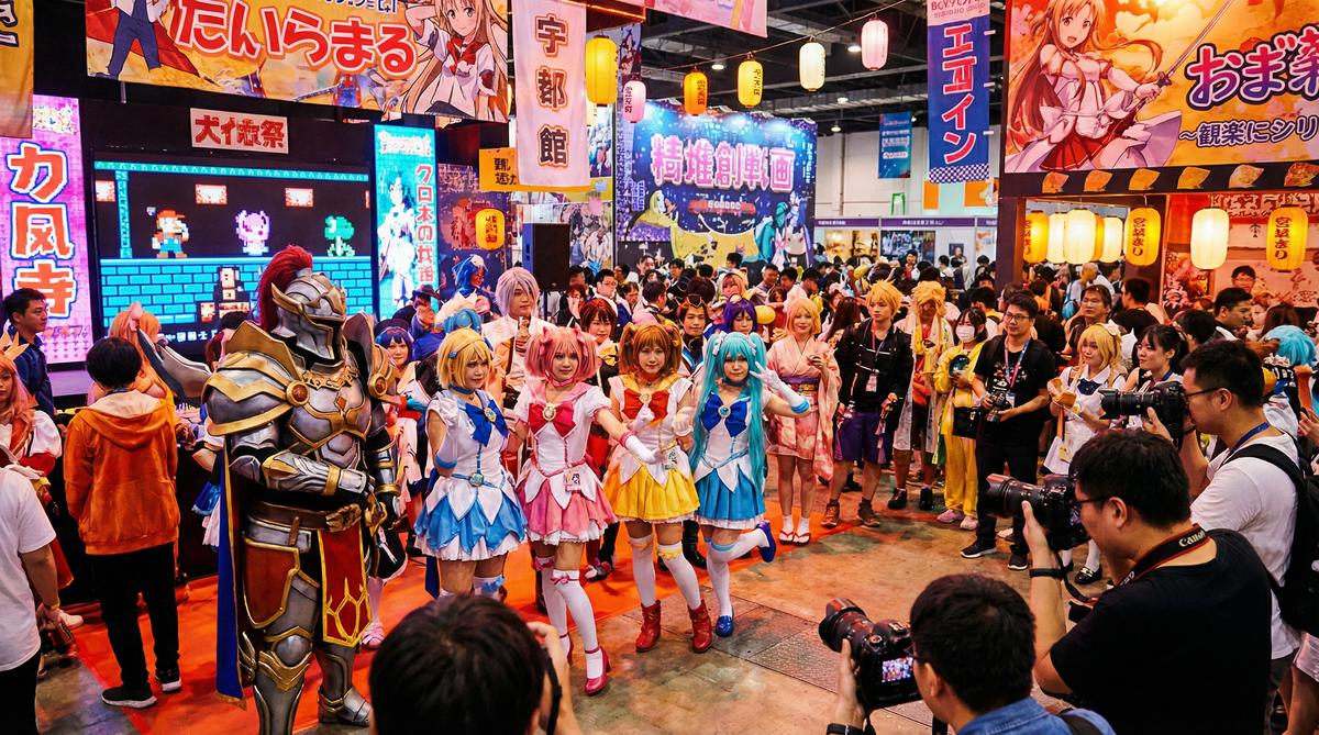 今日大赛动漫cosplay视频